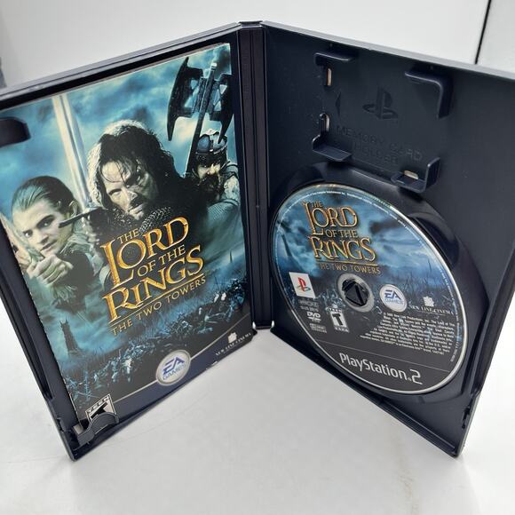 Lord of the Rings: The Two Towers (PS2, 2002) *CIB* - Tested - Picture 12 of 16